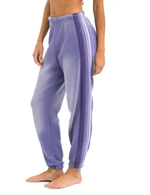 5 Stripe Sweatpants, Faded Grape Smart Design