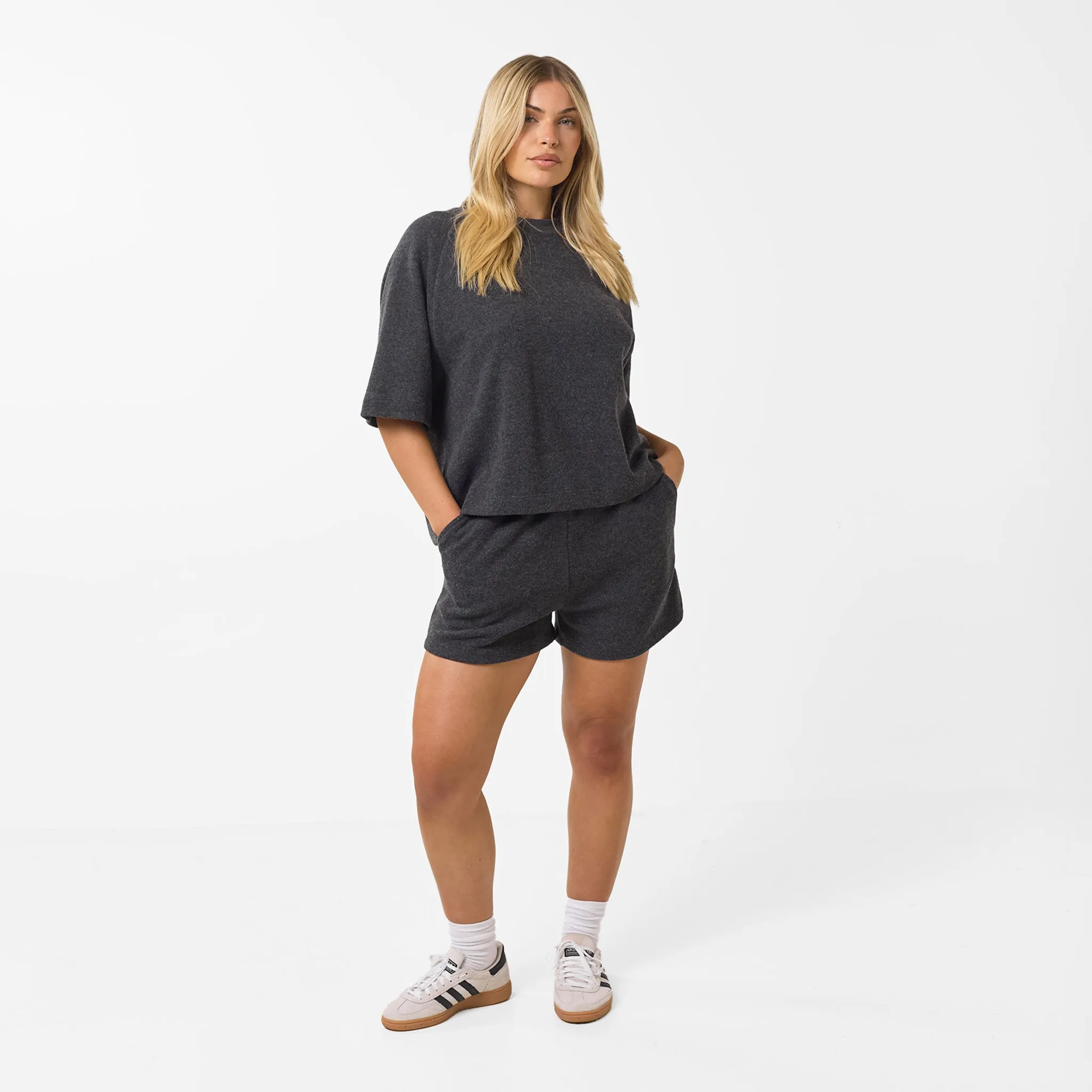 Active Apparel ConvertibleStyle Soft Knit Twinset | Charcoal