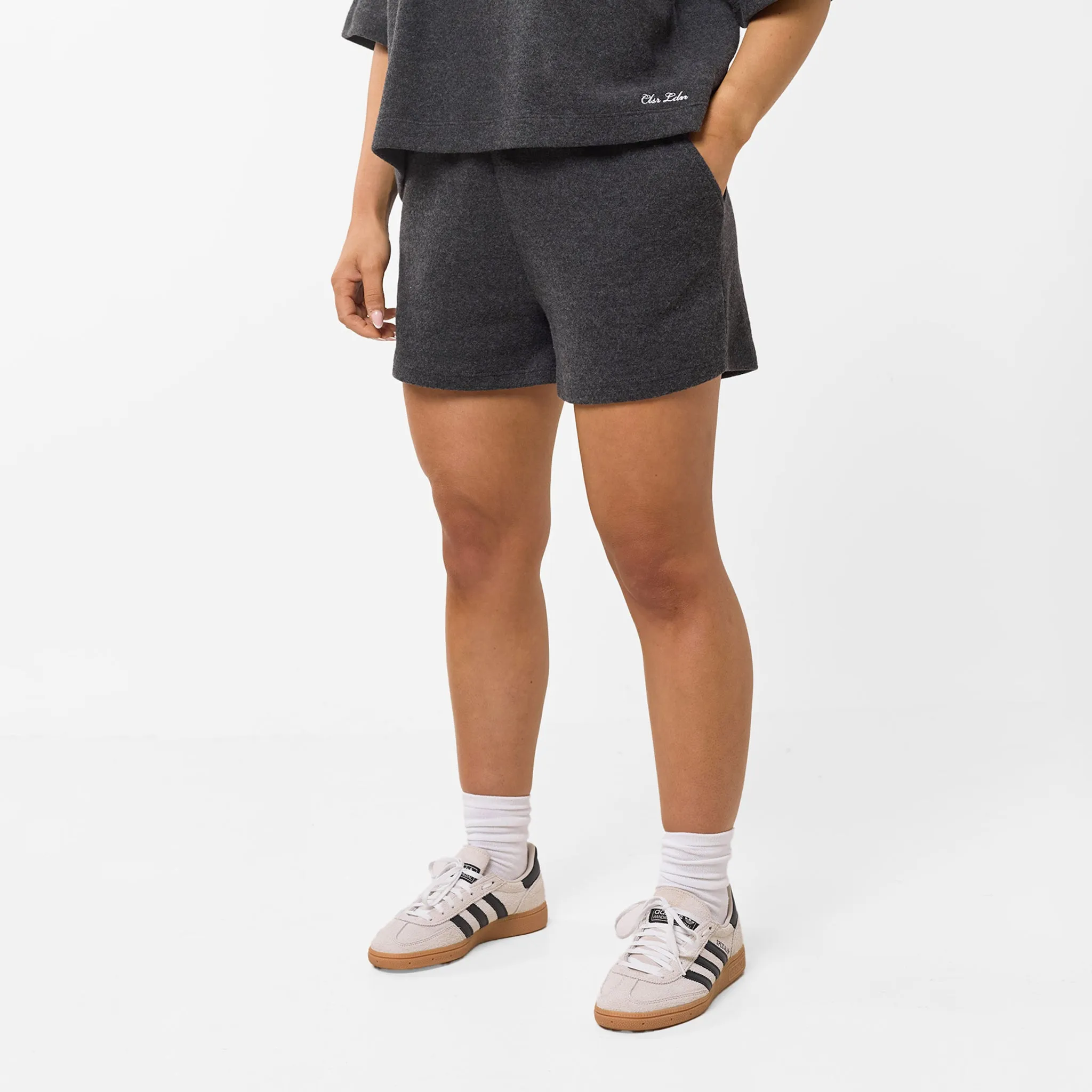 River Flow Soft Knit Twinset | Charcoal