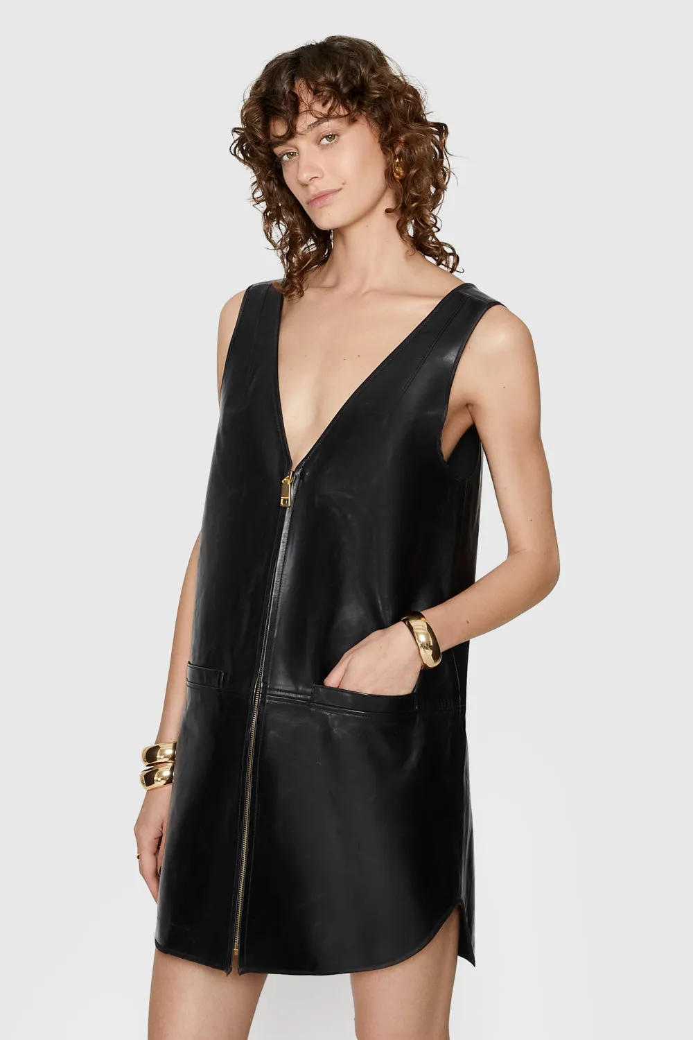 Adrian Zip Dress Fall Comfort