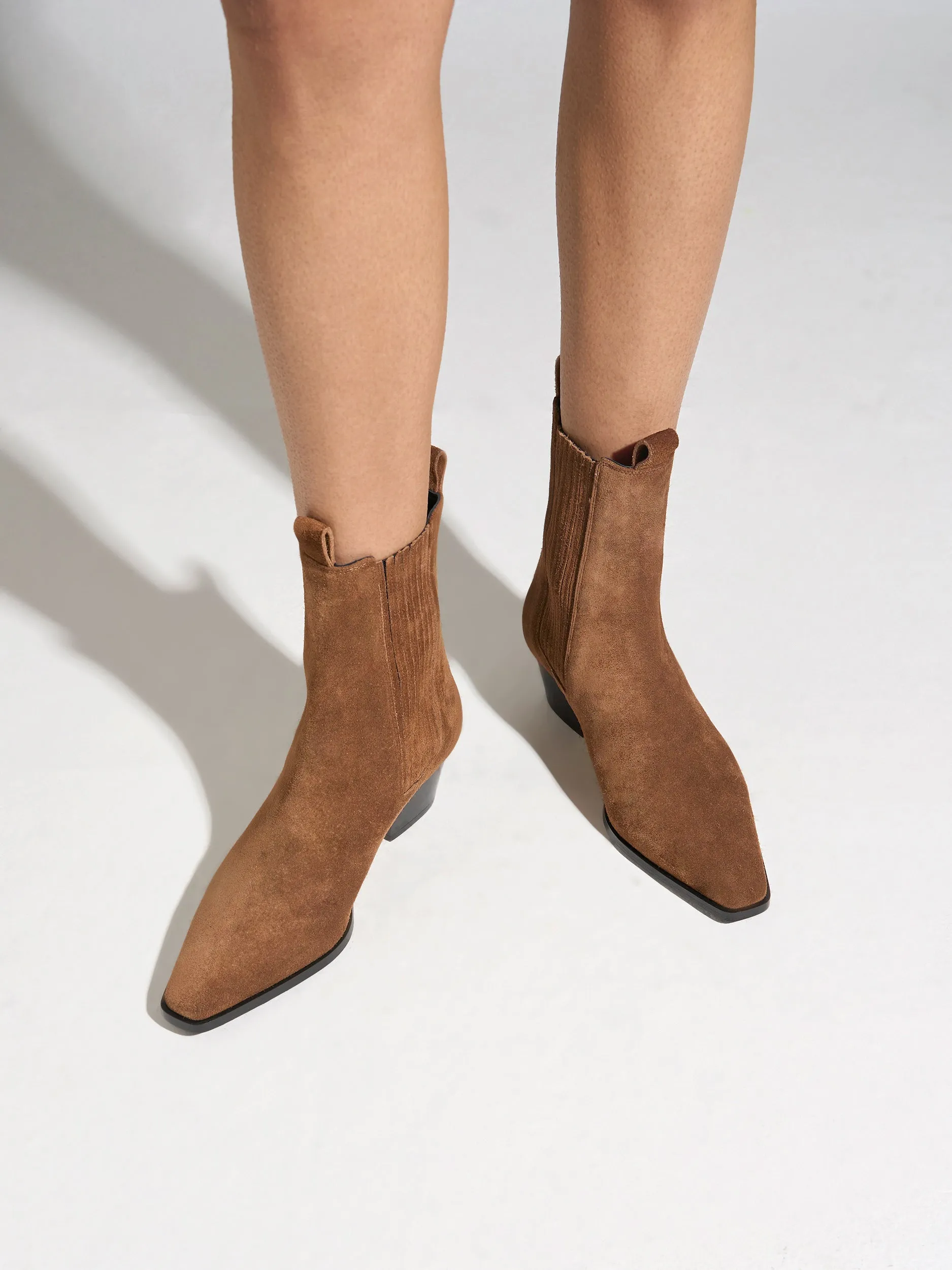Street Style Agata Suede Ankle Boots