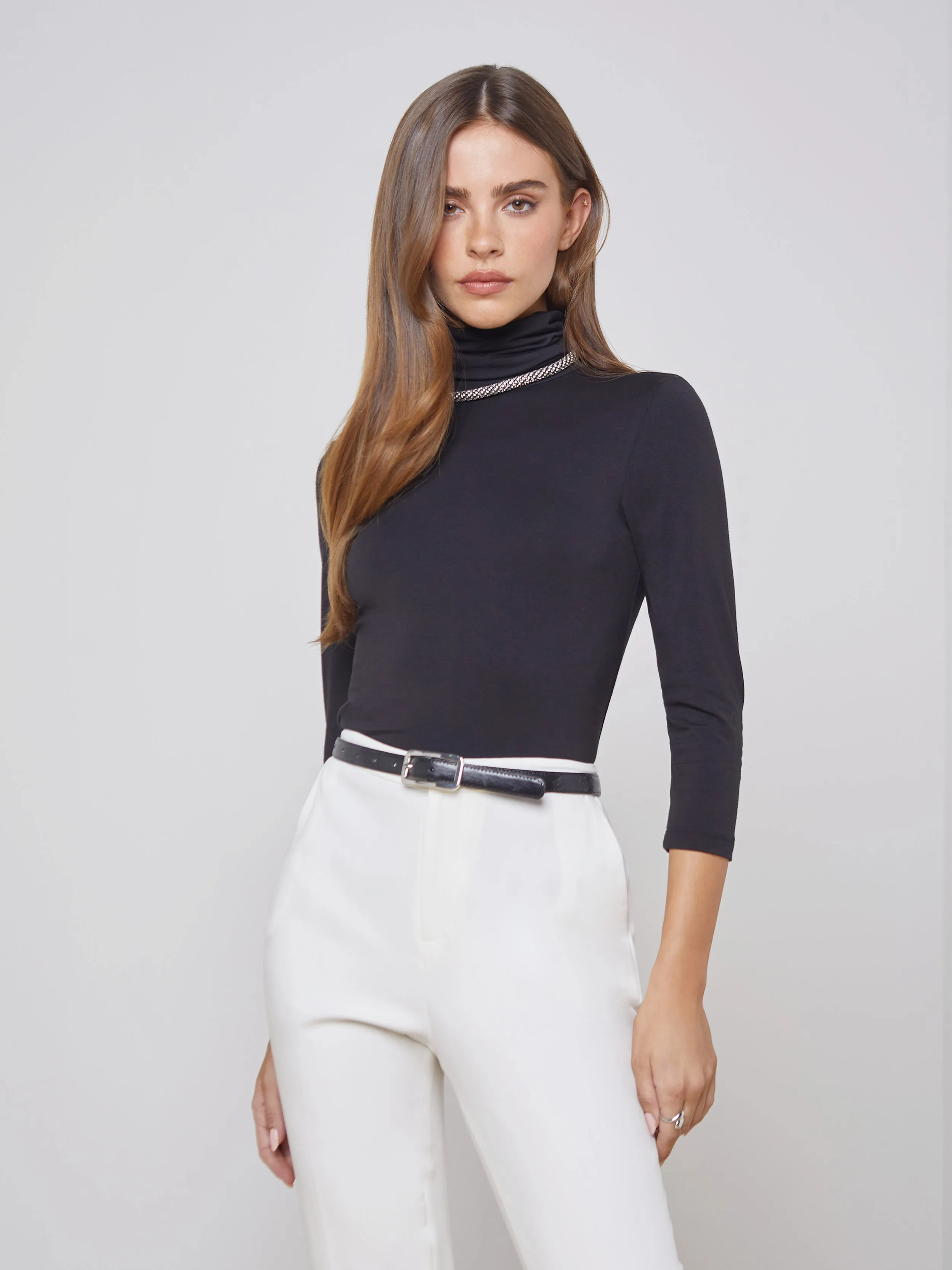 Aja Turtleneck Short sleeved breeziness Everyday Comfort