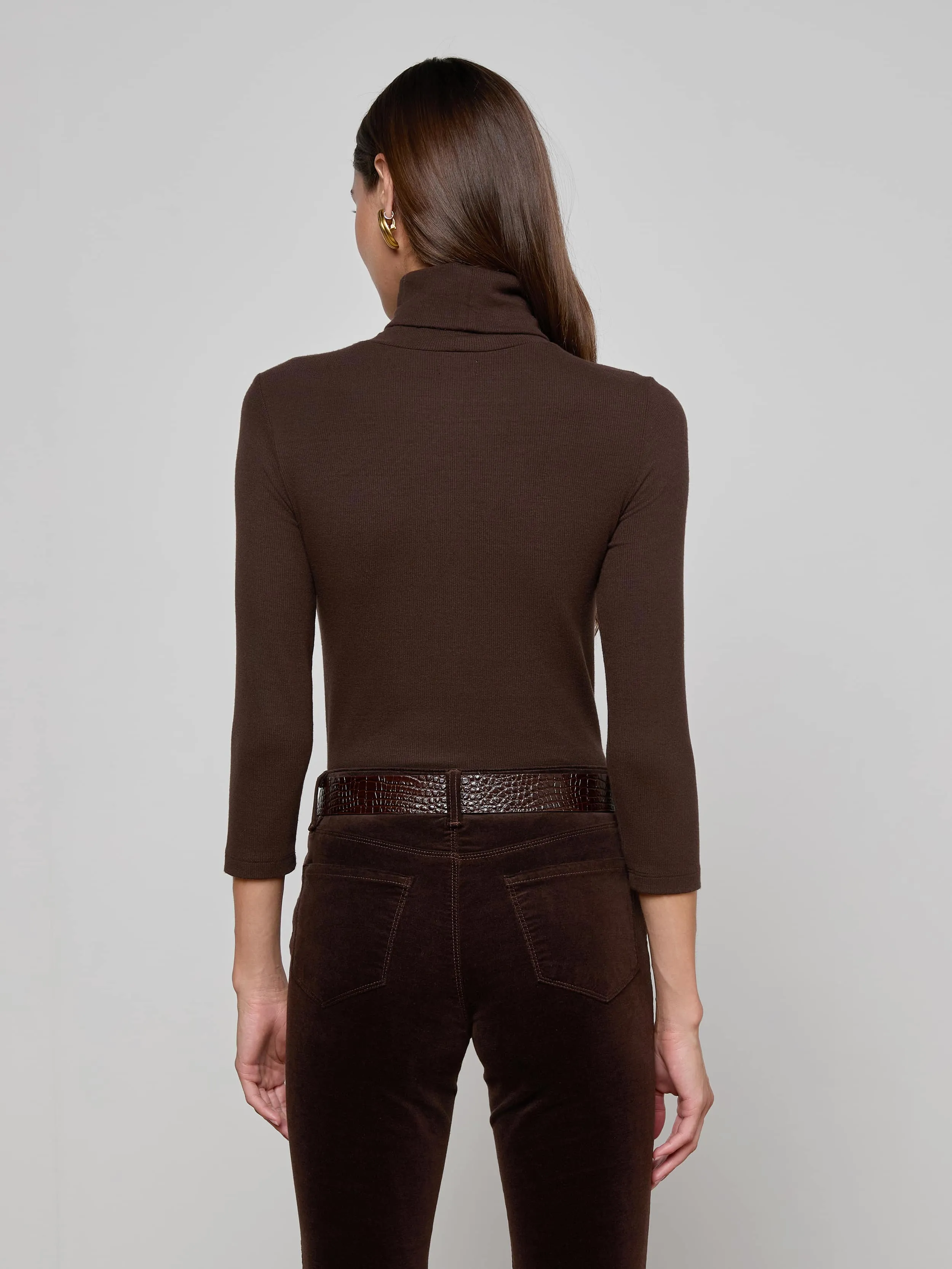 Light and Breathable Aja Turtleneck