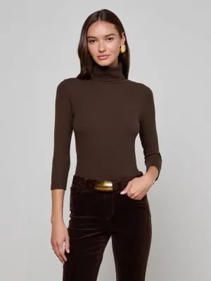 Aja Turtleneck Layered Look Wear Trendy Comfort Wear