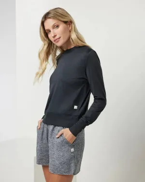 Relaxed Comfort Fit Daily Outfit Style Vuori Womens Shirt Daydream Crew