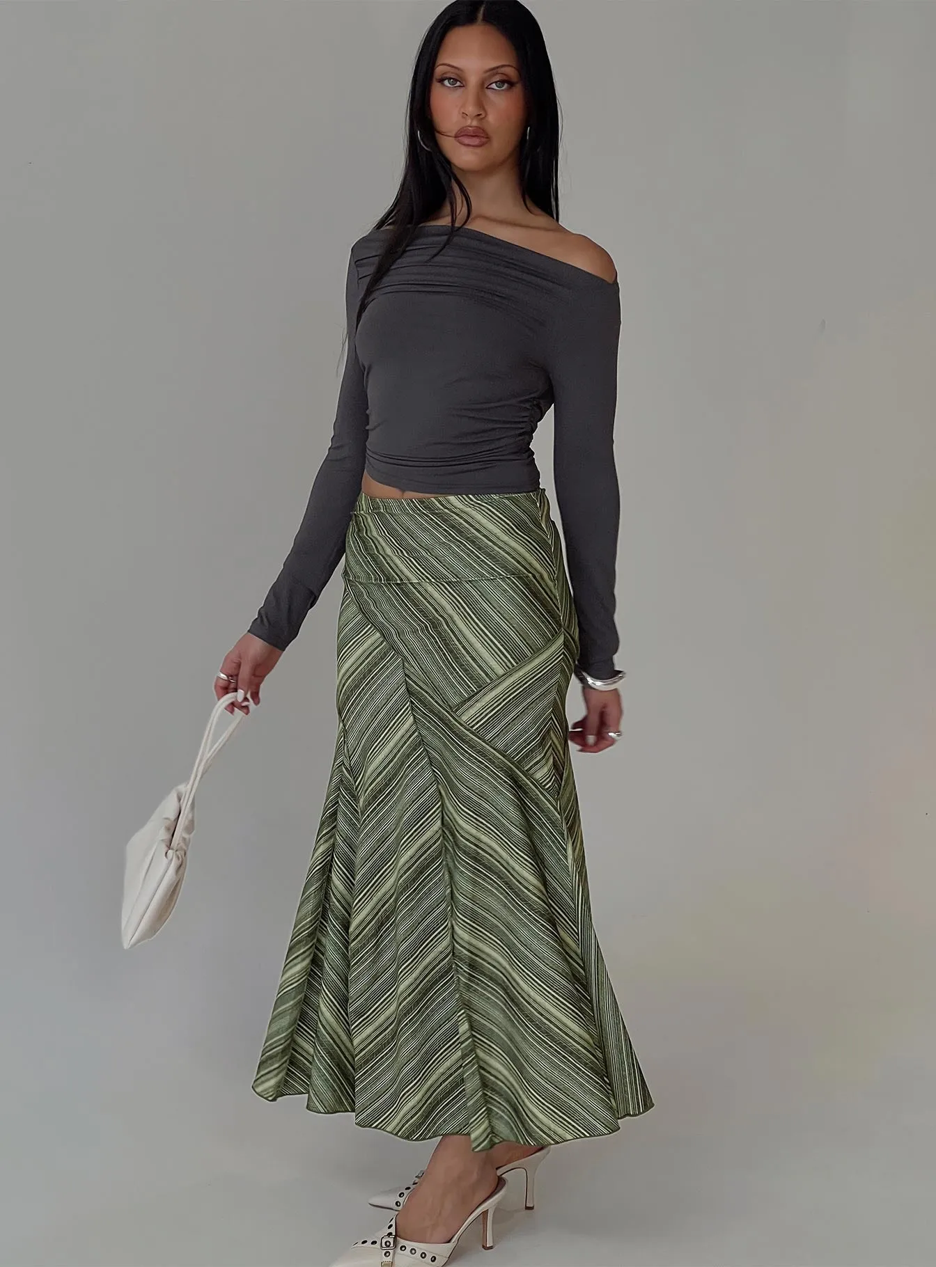 Timeless Trend Alwin Midi Skirt Multi