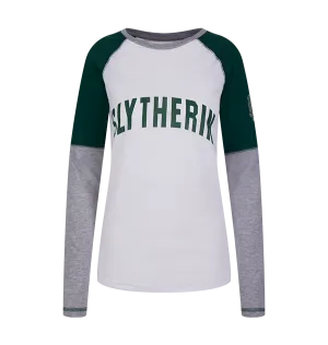 Slytherin Ladies Raglan Shirt Hypoallergenic Textile Cozy Layering