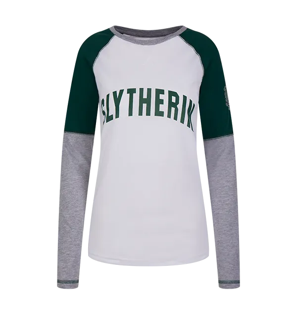 Slytherin Ladies Raglan Shirt Hypoallergenic Textile Cozy Layering