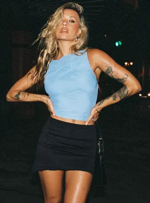 Fring Mini Skirt Black Shopping Trip