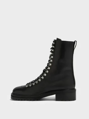 Aspen Lace-Up Ankle Boots Breathable Interior