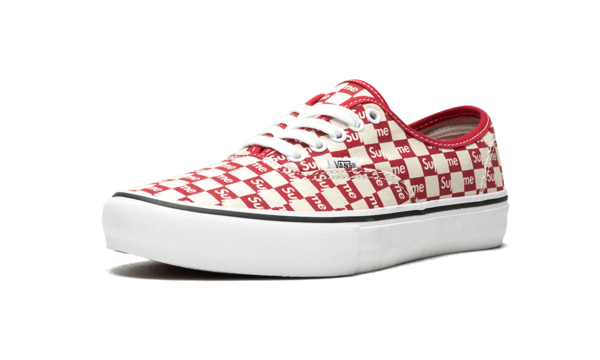 Authentic Pro "Supreme - Checkered Red 2016" Log Path Work Hike
