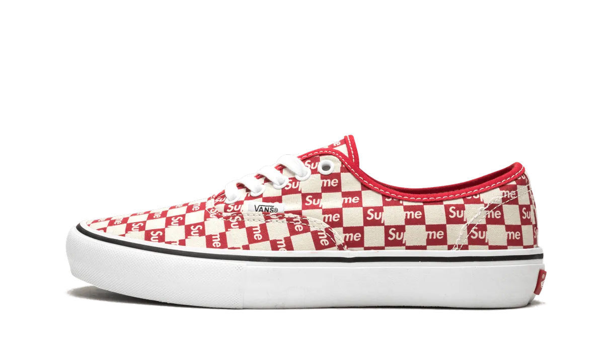 Meet Walk Authentic Pro "Supreme - Checkered Red 2016"
