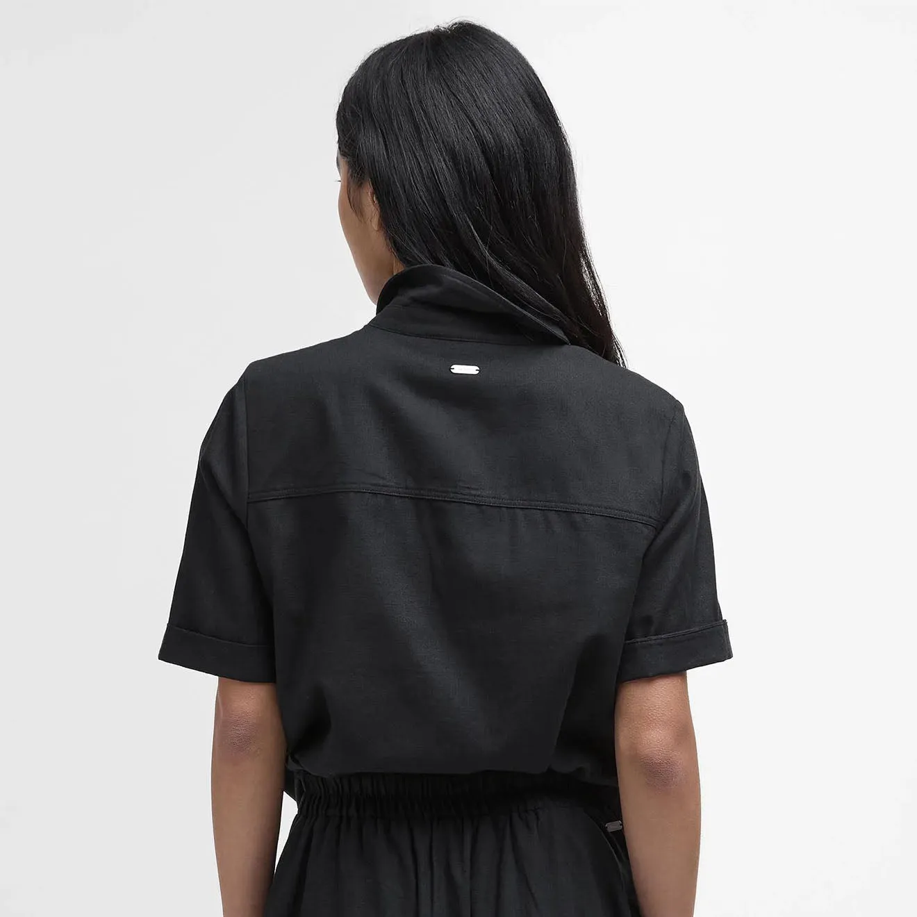 All-Weather Wear Train Ease Barbour Womens Luna Shirt Black