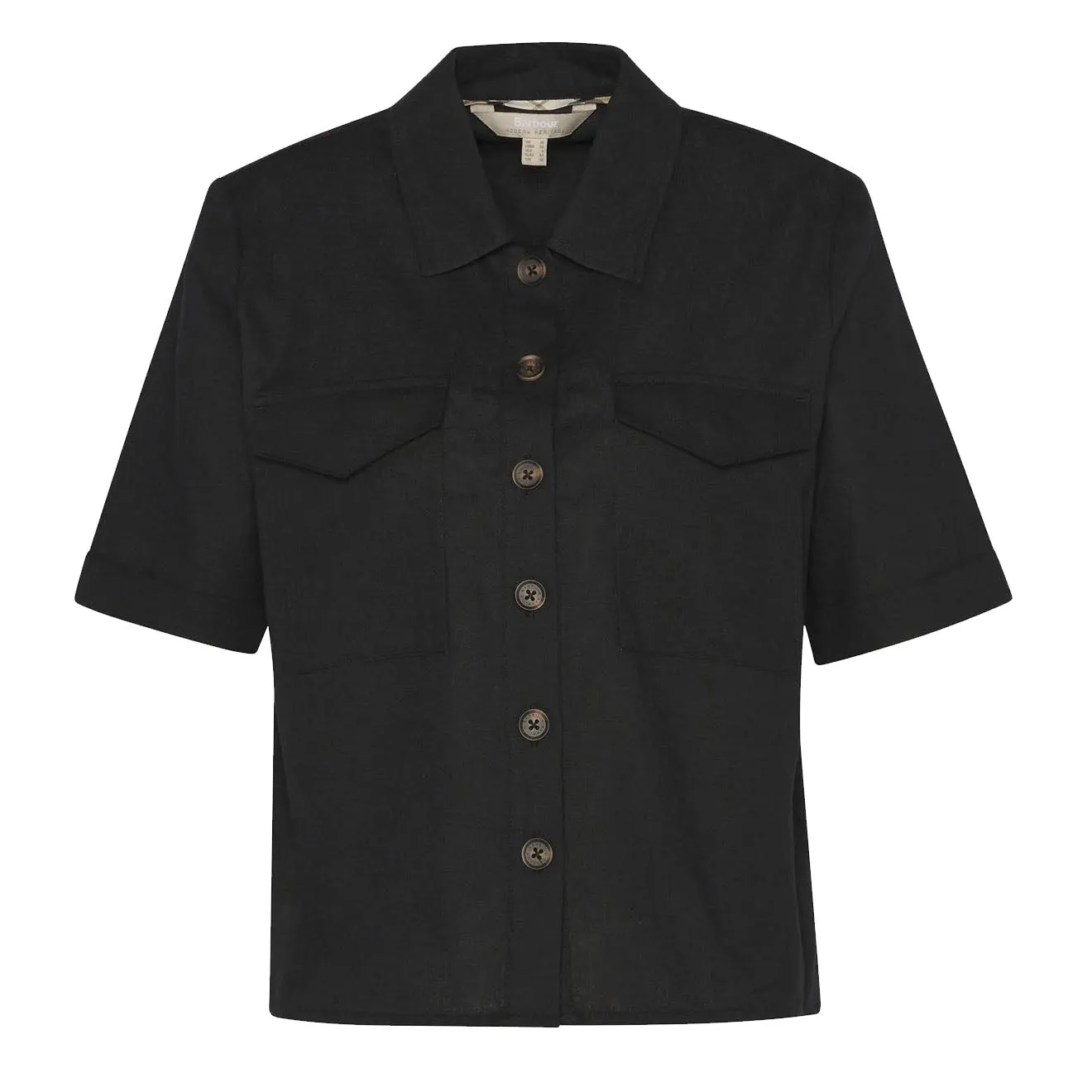 Icon Glow Farm Glow Barbour Womens Luna Shirt Black