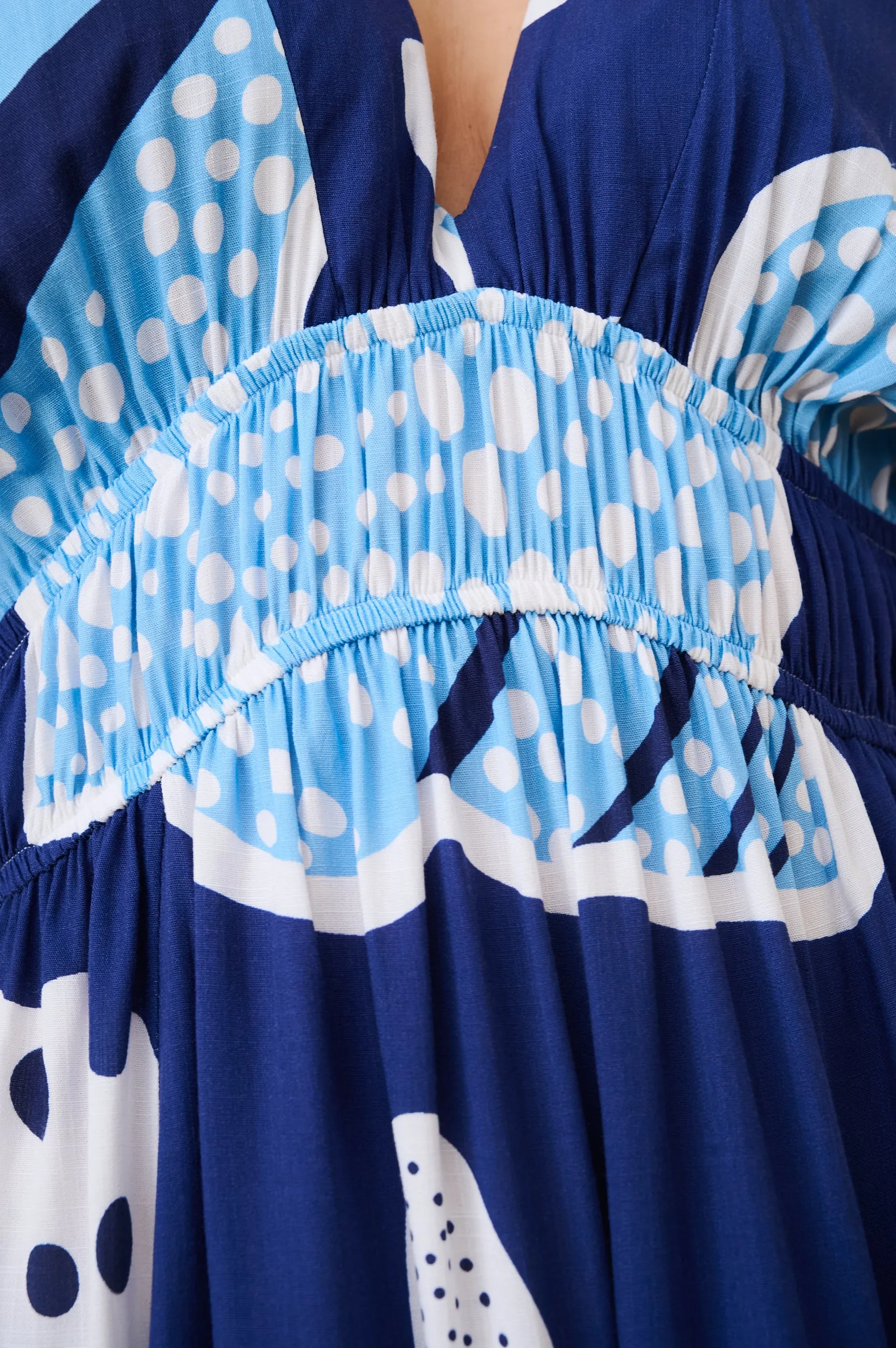 Minimal Fit Big Shell Maxi Kaftan Dress