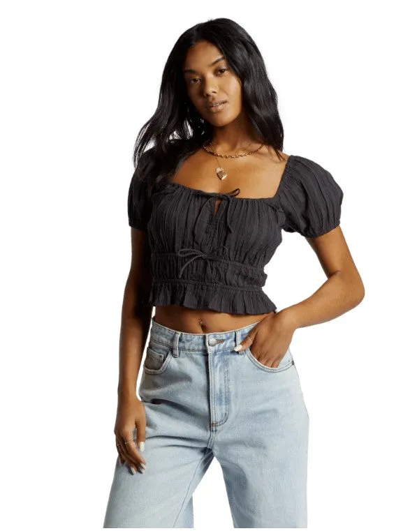 Billabong Womens Shirt Sun Kissed Top TaglessDesign