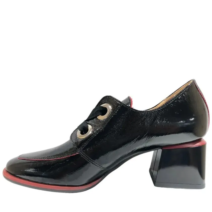 Bioeco Womens Shoe 6555 Black Patent Chic Appeal PU midsole