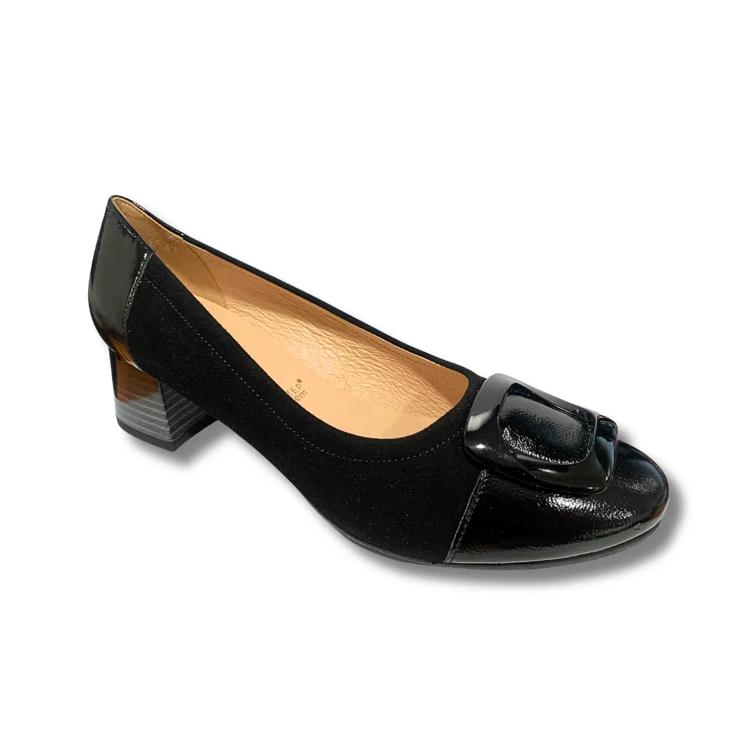 portable Easy To Clean Bioeco Womens Shoe 6631 Black Suede