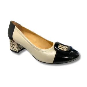 Minimalist Heels Bioeco Womens Shoe 6829 Pearl Leather