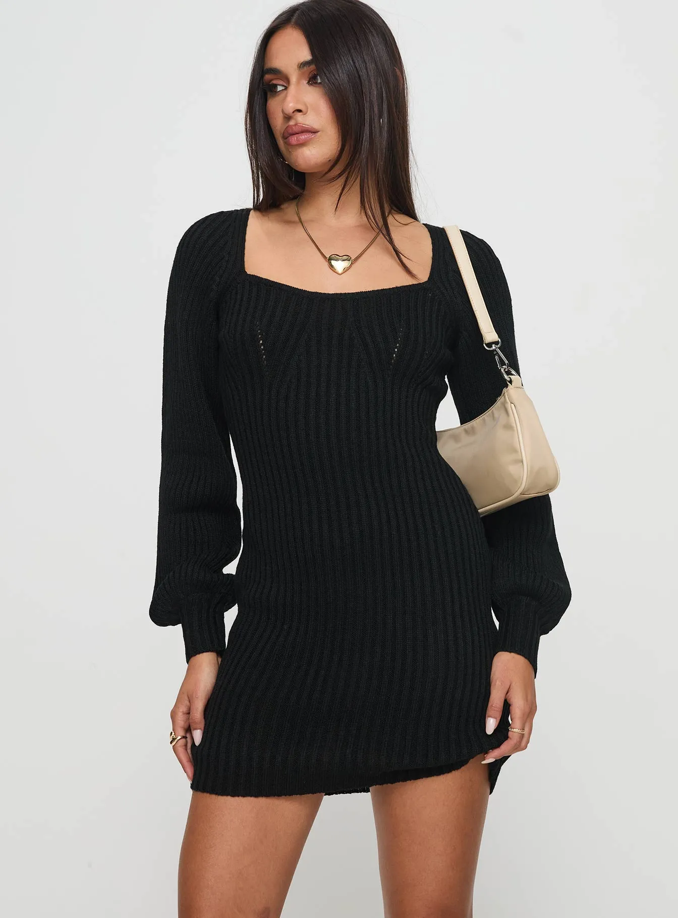 Easy Elegance Cool Simplicity Bohemia Mini Dress Black