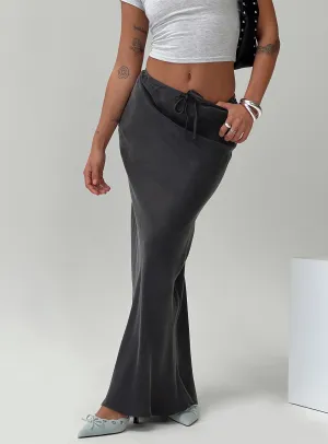 Comfy Style Tranquilis Maxi Skirt Slate