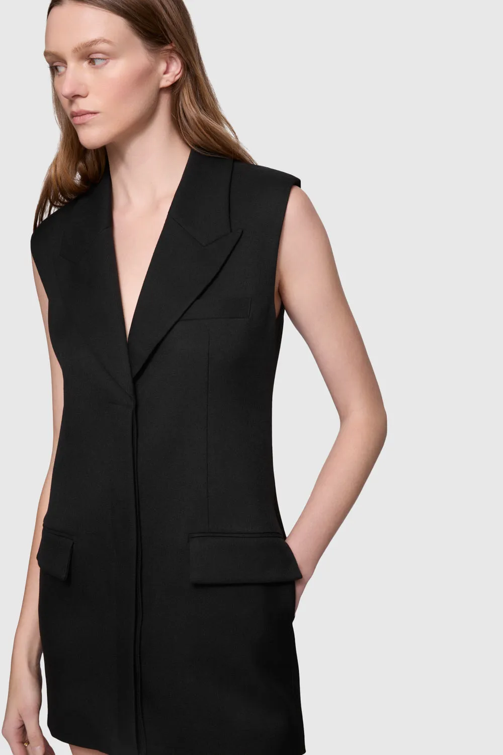 Nyla Blazer Dress Stretch-Recovery