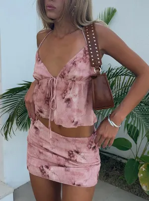 Essential Style Mauro Set Pink Antique Floral