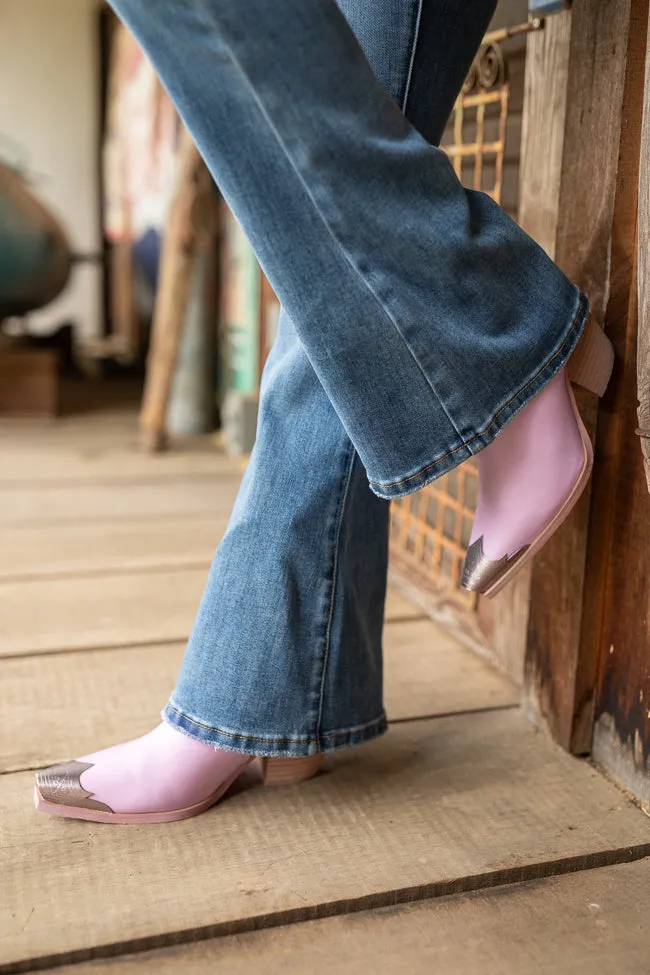 Brayden Purple Cowboy Boots Wool blend