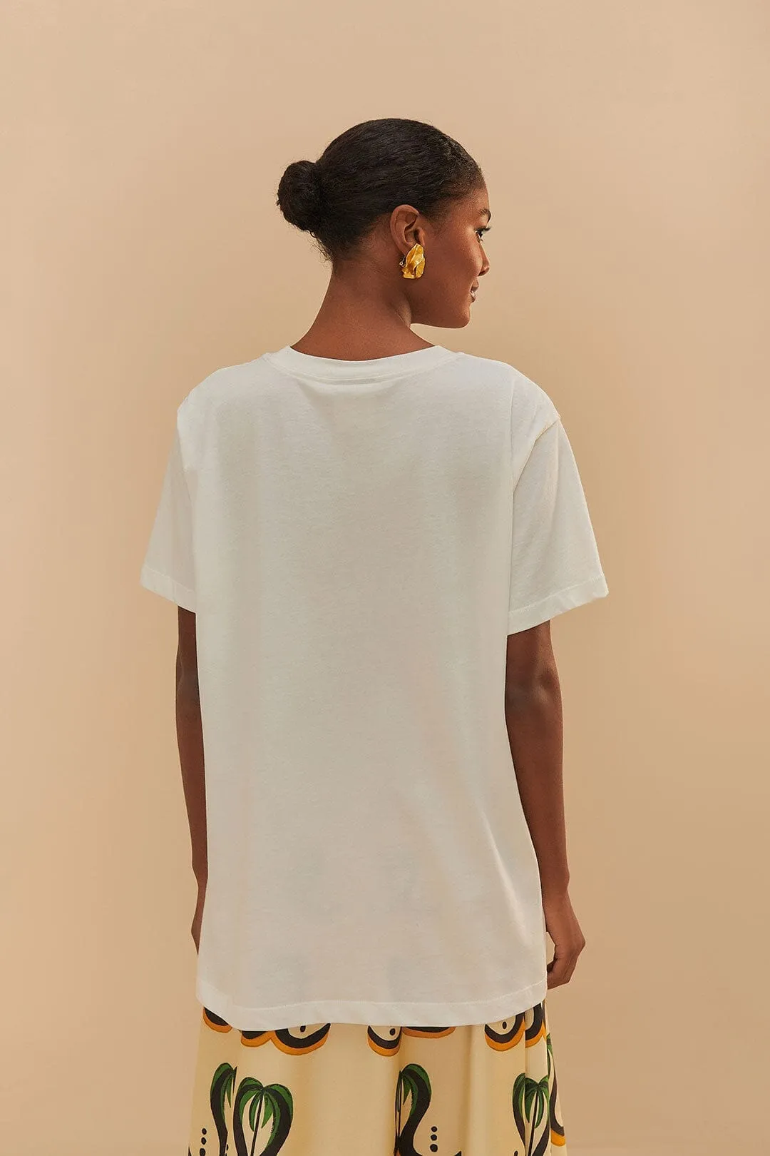 Off-White Farm Rio Wild Relaxed T-Shirt Moisture Wicking Technology