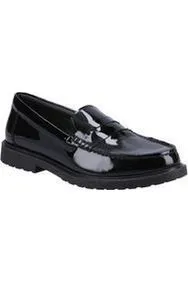 material Snow Grip Hush Puppies Verity Slip on in Black Patent
