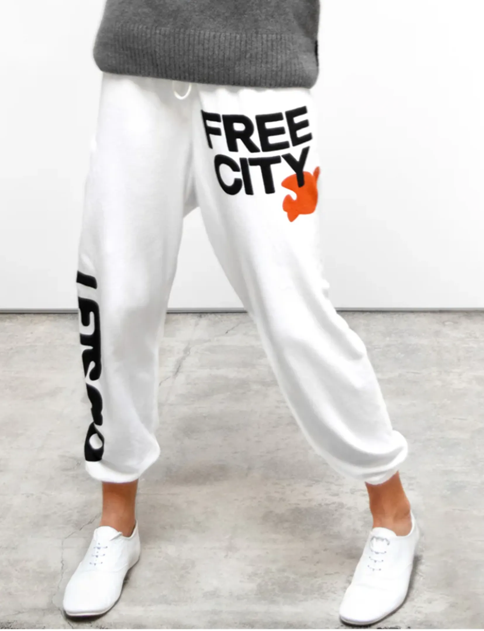 Circa 99' OG Letsgo Oldschool Sweats, Superwhite windproof Stretchable Fabric