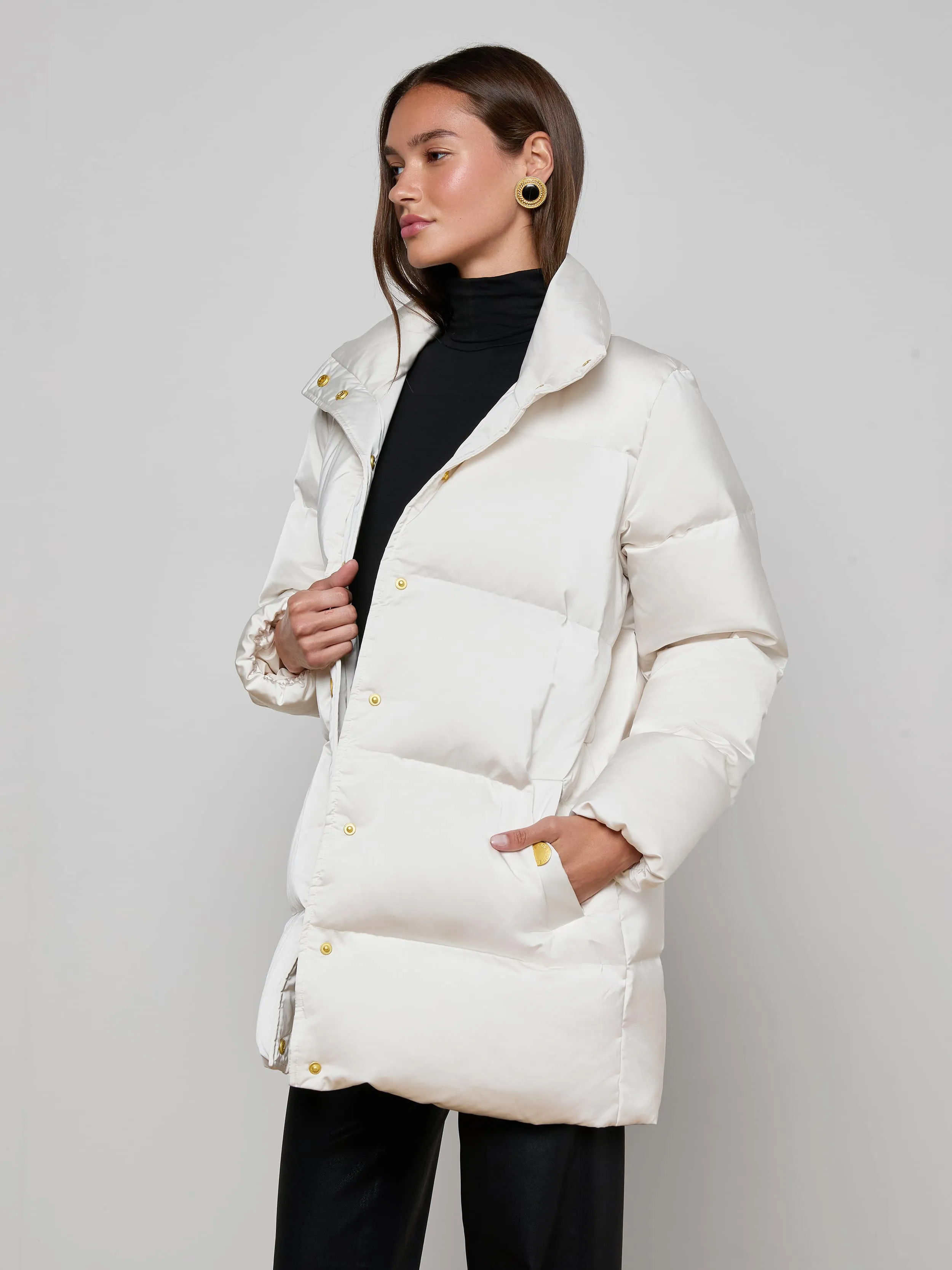 Casual Style Loretta Puffer Coat