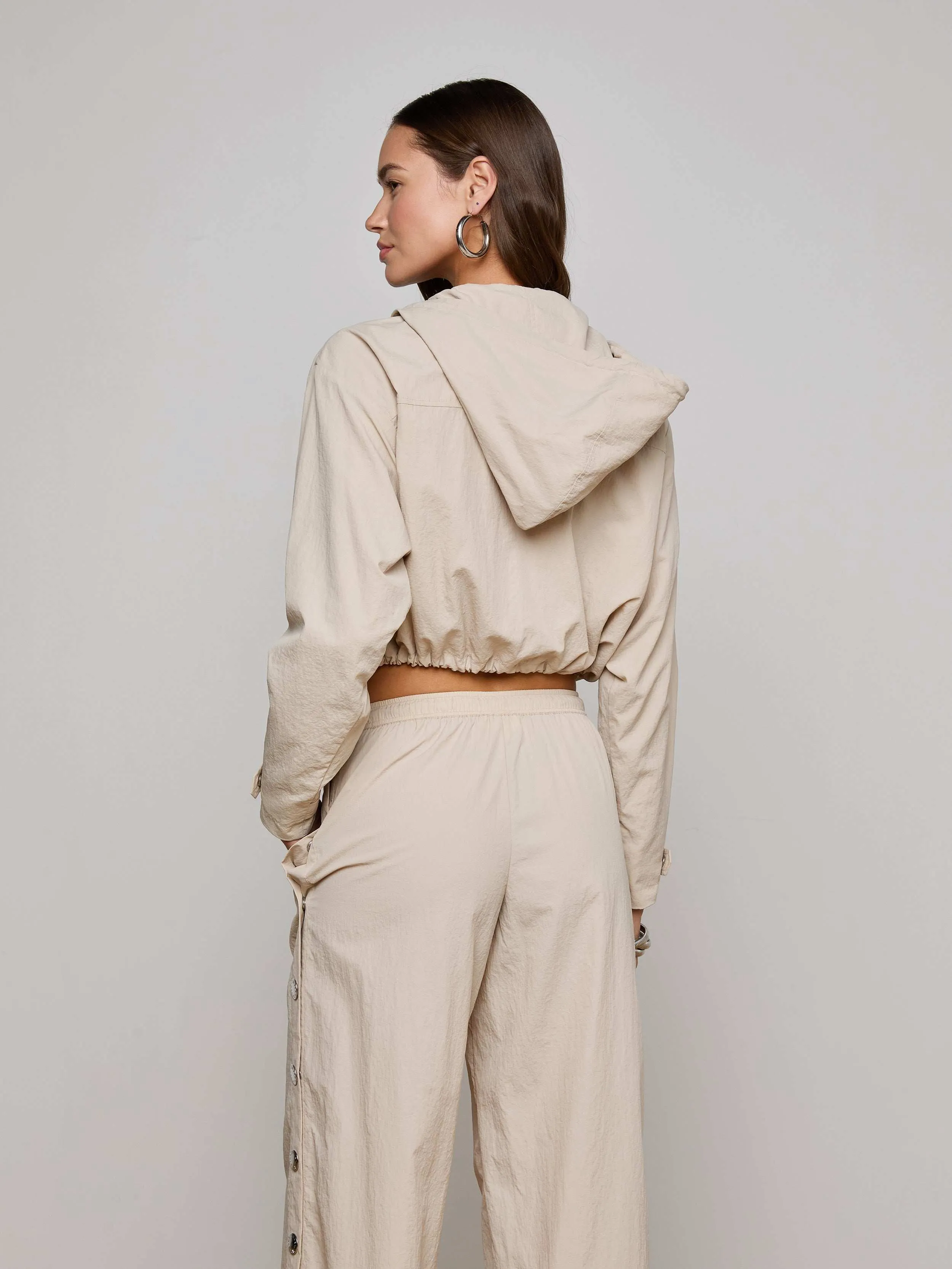 Fashion Forward Bronwyn Cropped Windbreaker