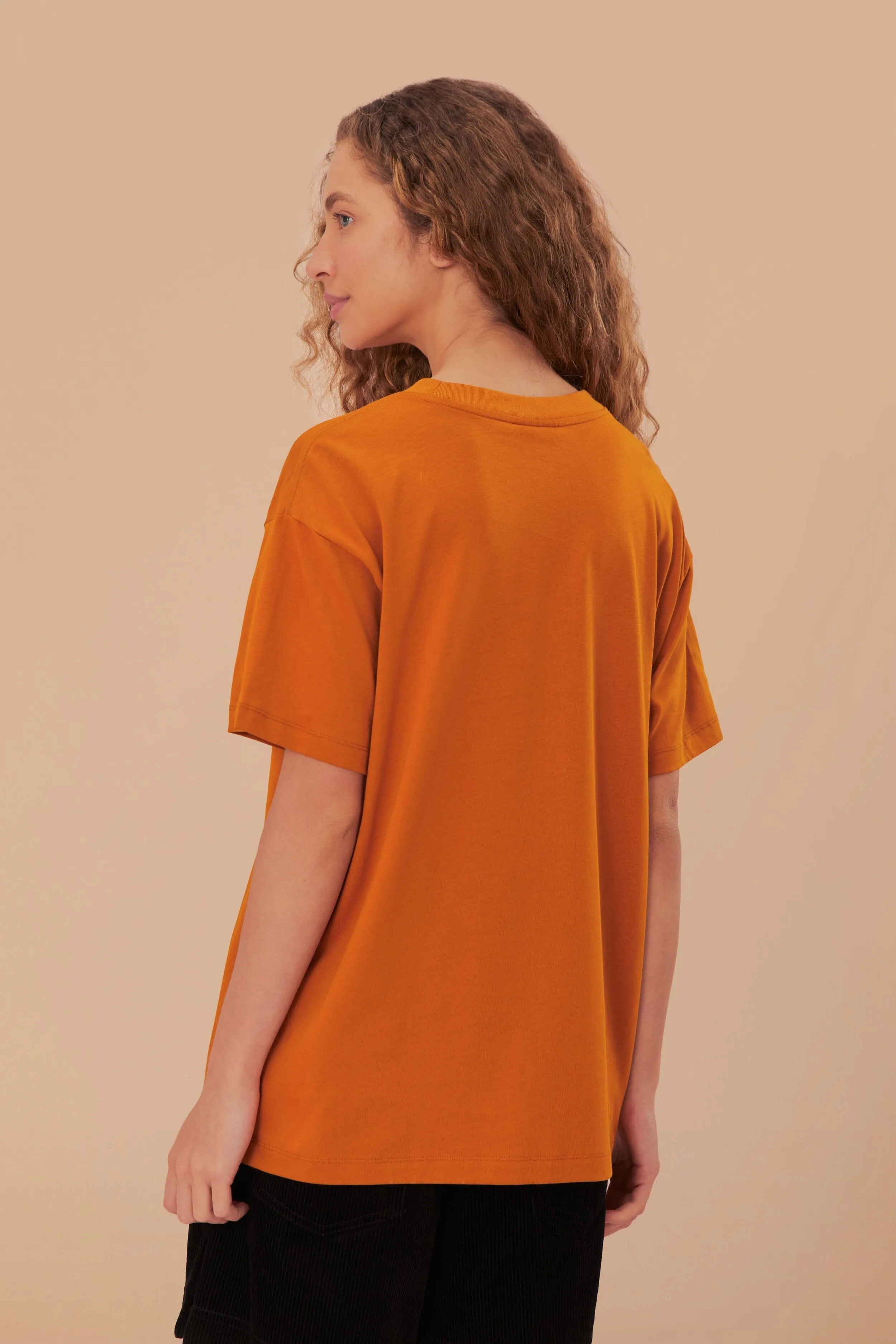 Brown Farm Rio Toucan Organic Cotton Relaxed T-Shirt Snag Resistant Surface AllDay Comfort