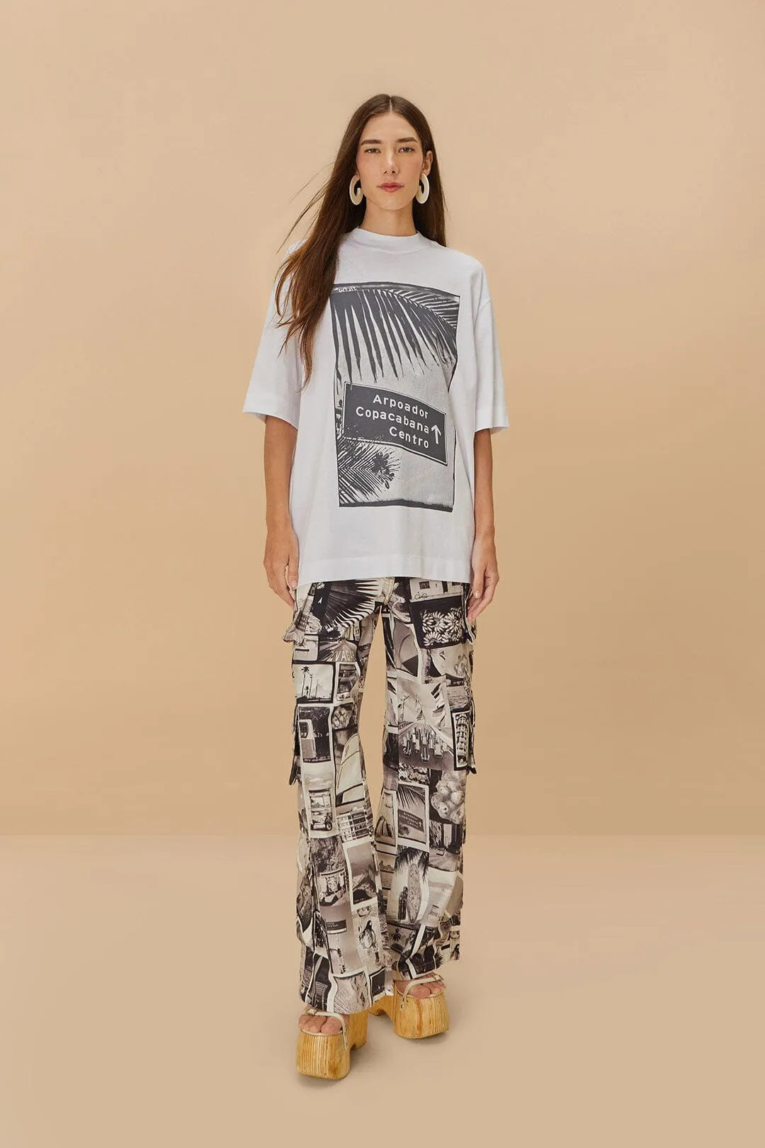 Daily Style Trend Carioca Postcard T-Shirt