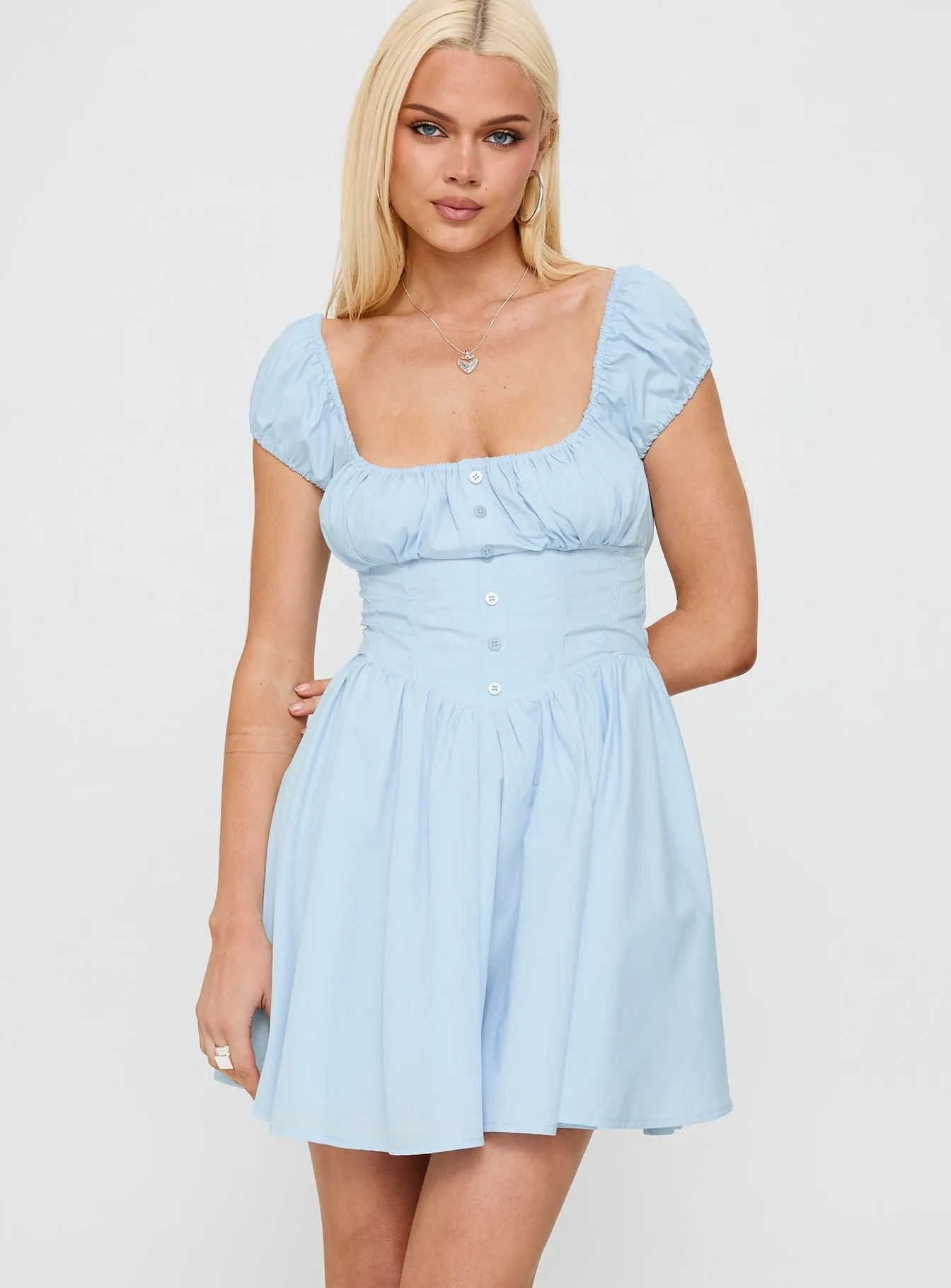 MoistureWickingTechnology Christabelle Mini Dress Blue