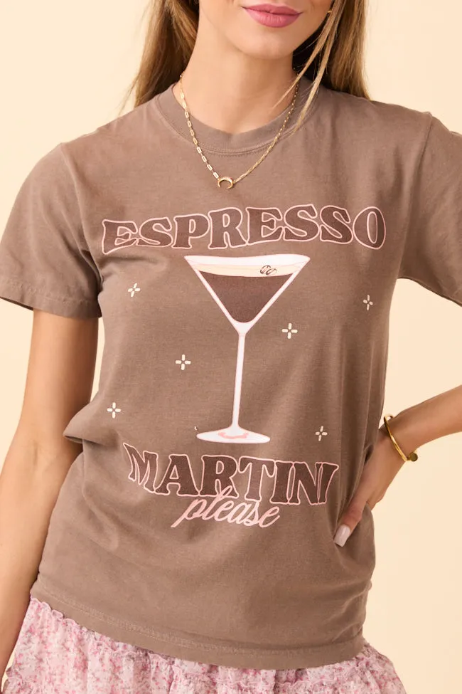 Sport Layer Fit in demand Espresso Martini Please Brown Graphic Tee