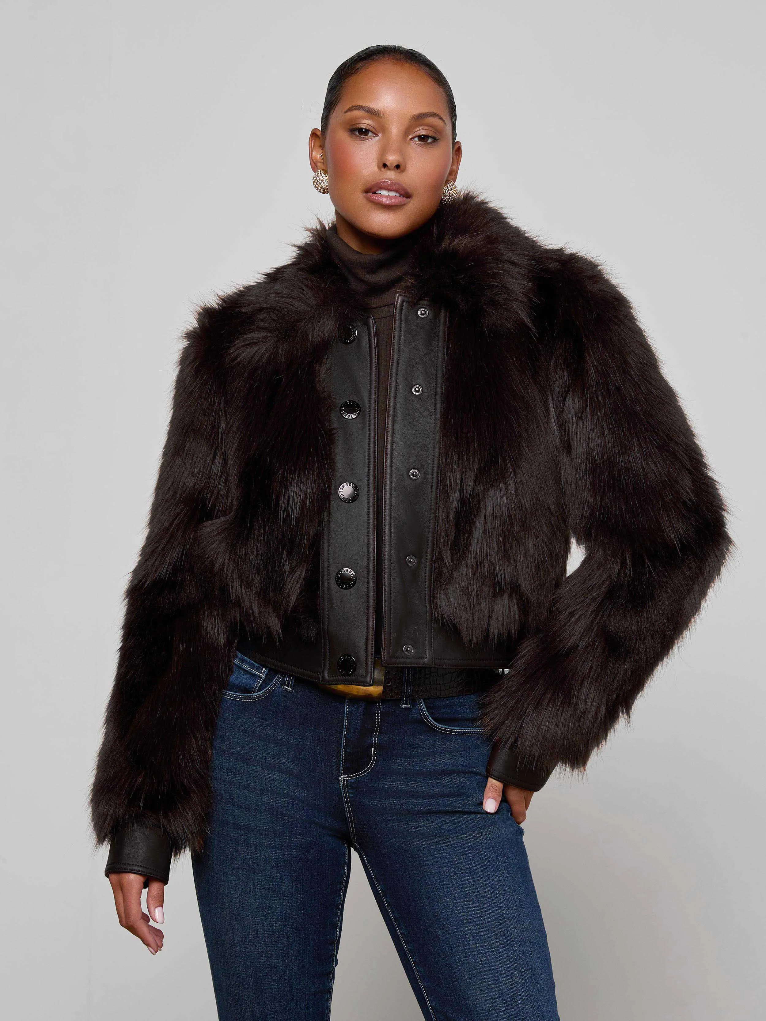 CompactPacking Claira Faux Fur Jacket