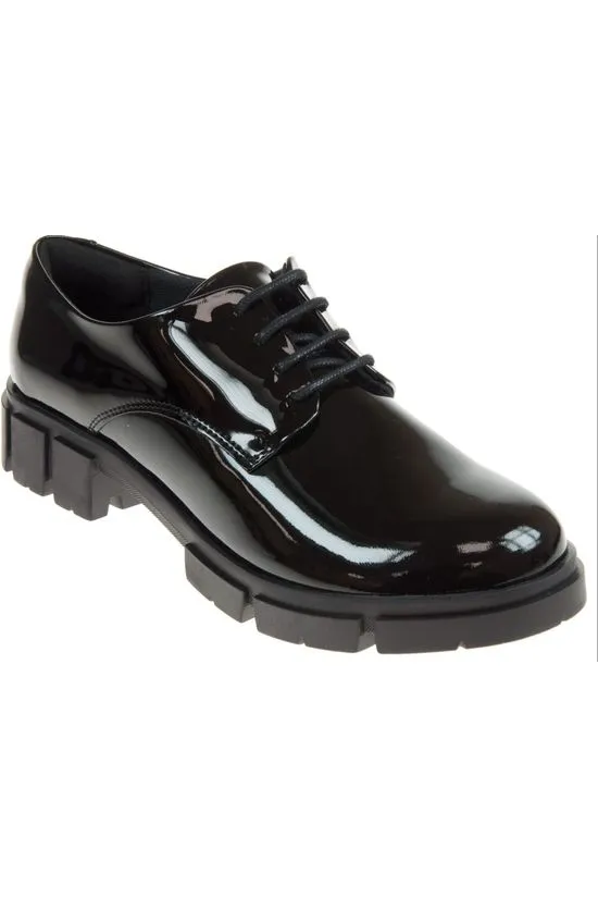 heel cup Clarks Teala Lace Black patent