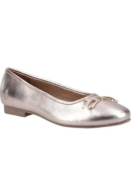 Hush Puppies Naomi Ballet in rose gold Low Profile Ocean Edge