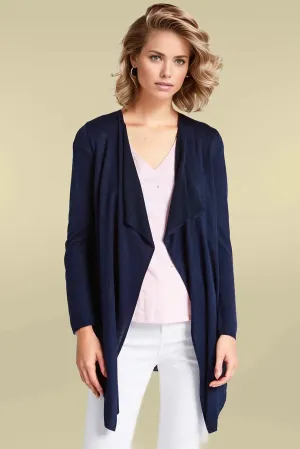 Open Front Waterfall Cardigan Cold Day Cold Trend