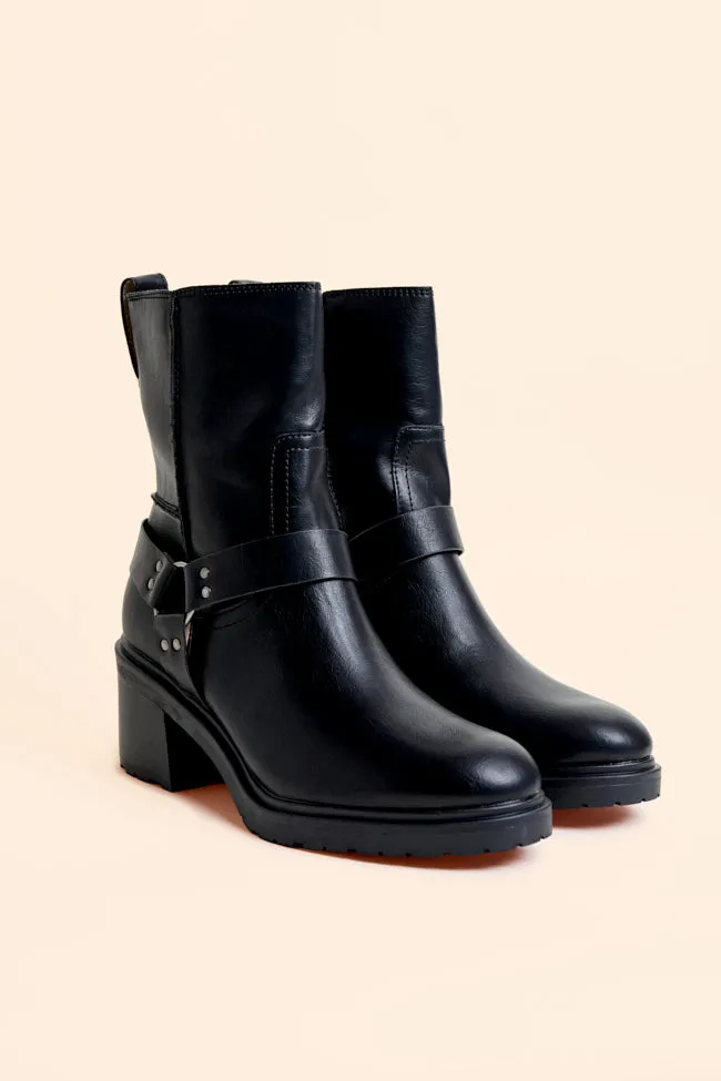 Animal Spot Quick Drying Clyde Black Moto Boots