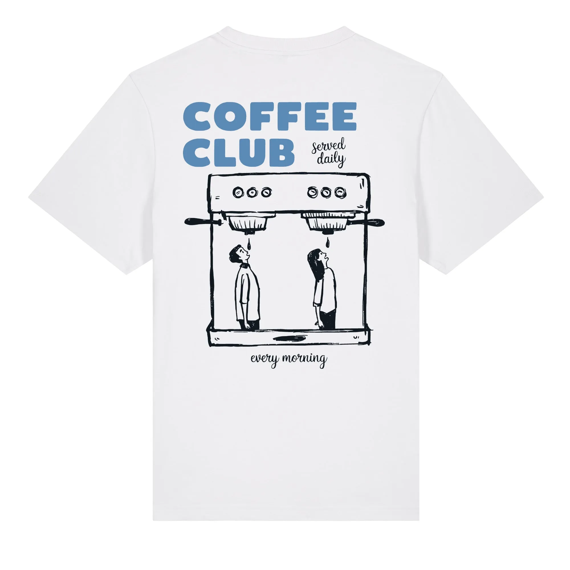 Coffee Club Relaxed Fit Non Restrictive Cut