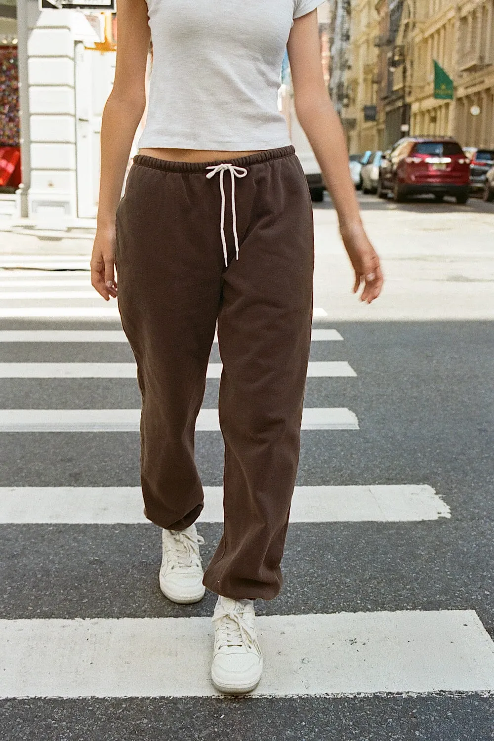 Rosa Tie Sweatpants Minimal Design