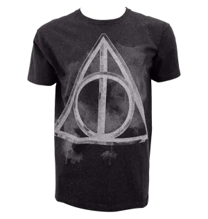 Day-to-Night Look Deathly Hallows Smoky Charcoal T-Shirt