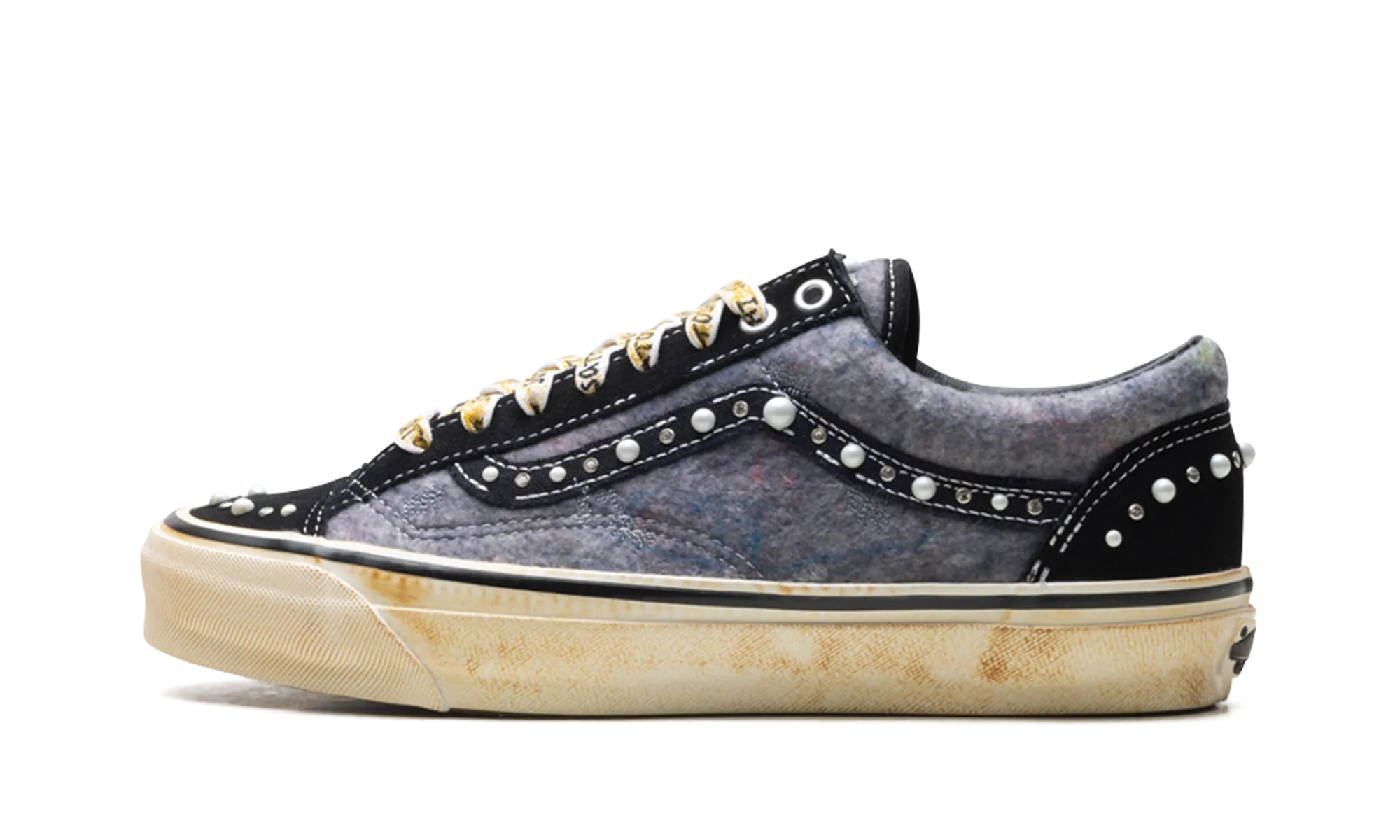 Errand Mode OTW Old Skool Reissue 36 "Satoshi Nakamoto Pearlized Speckled Moving Blanket Grey"