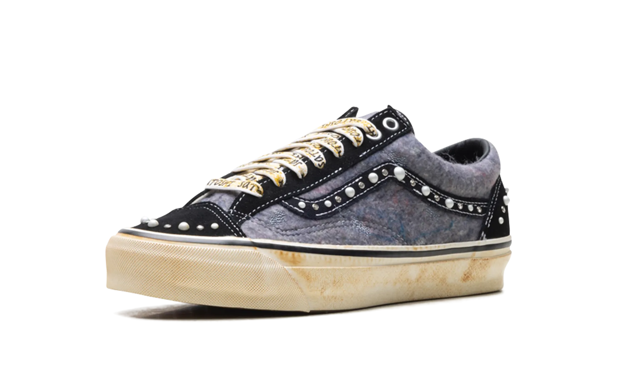 OTW Old Skool Reissue 36 "Satoshi Nakamoto Pearlized Speckled Moving Blanket Grey" Petal Jog Slip Ease