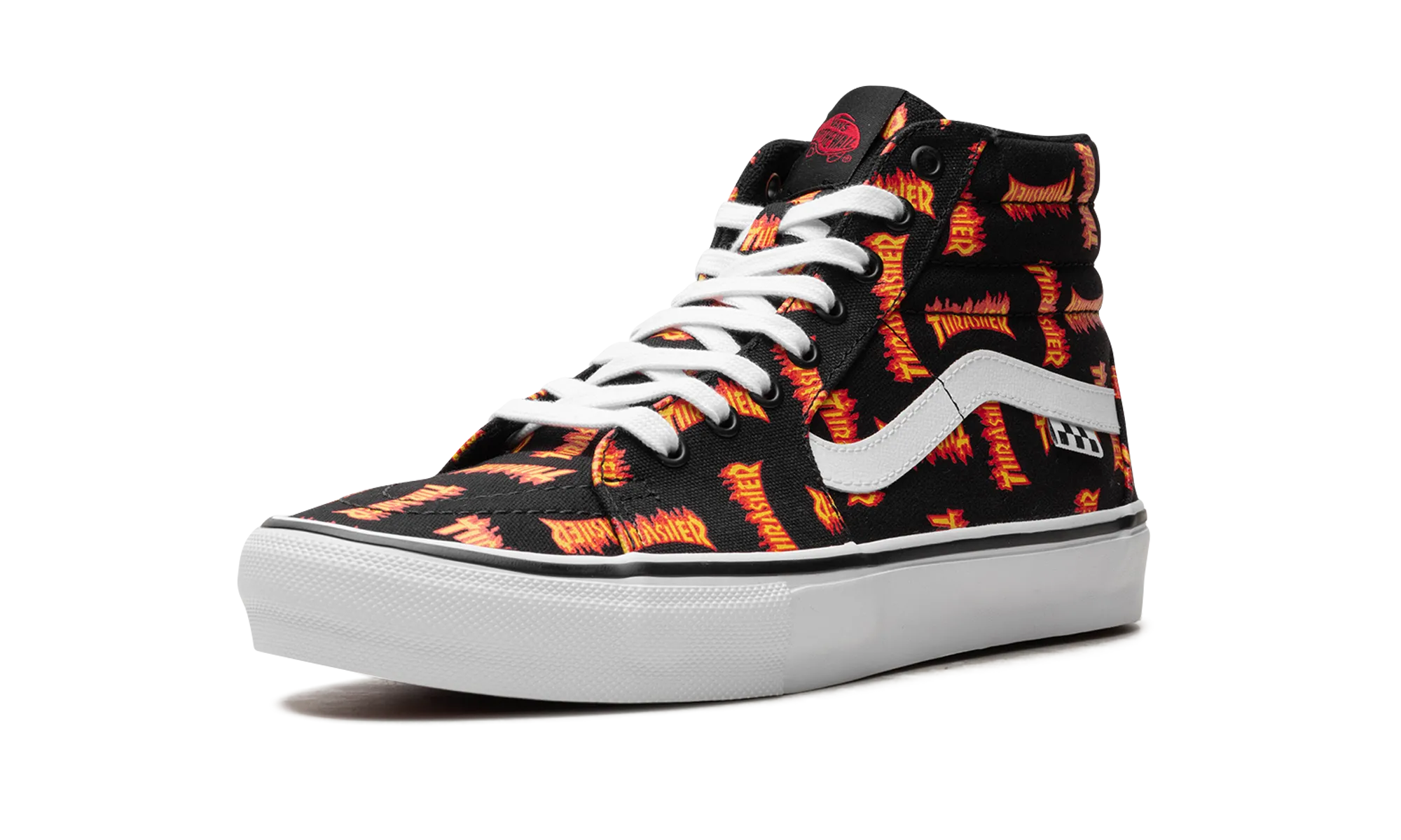 Flat Sole Sk8-Hi "Allover Thrasher Logo"