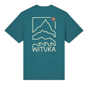 Wituka Line Landscape Relaxed Fit Comfortable Look Holiday Wear
