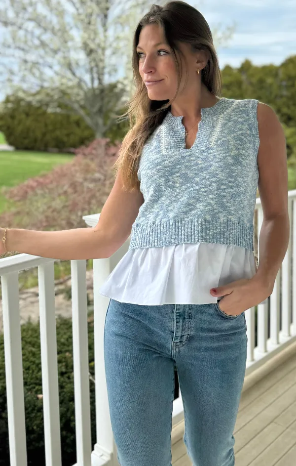 Daywear Fit Soft Touch Sleeveless Twofer